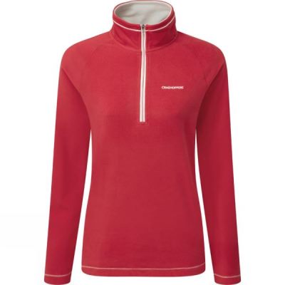 Fleece Craghoppers Seline Half zip Mujer - Rojas - Chile NMX204376